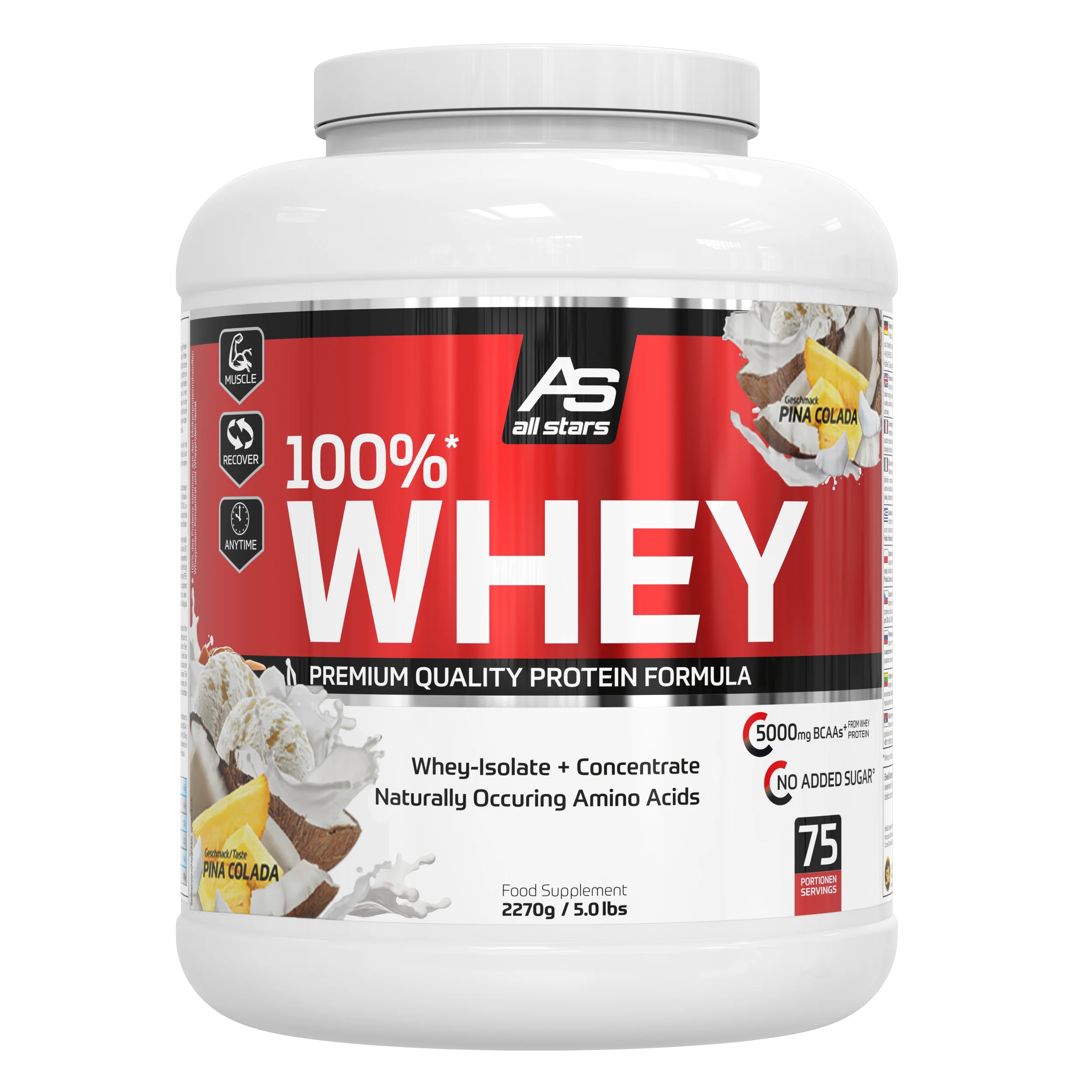 100% Whey Protein - 2270g Dose - Image 89