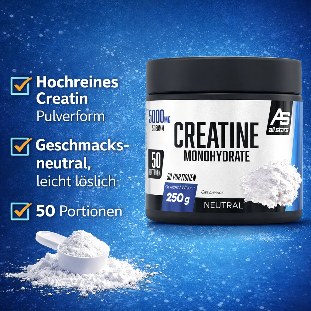 Creatin Monohydrat - 250g Dose - Image 2