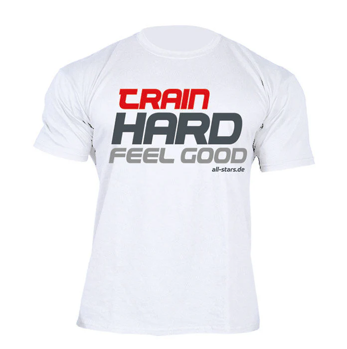 T-Shirt - TRAIN HARD FEEL GOOD - Image 2