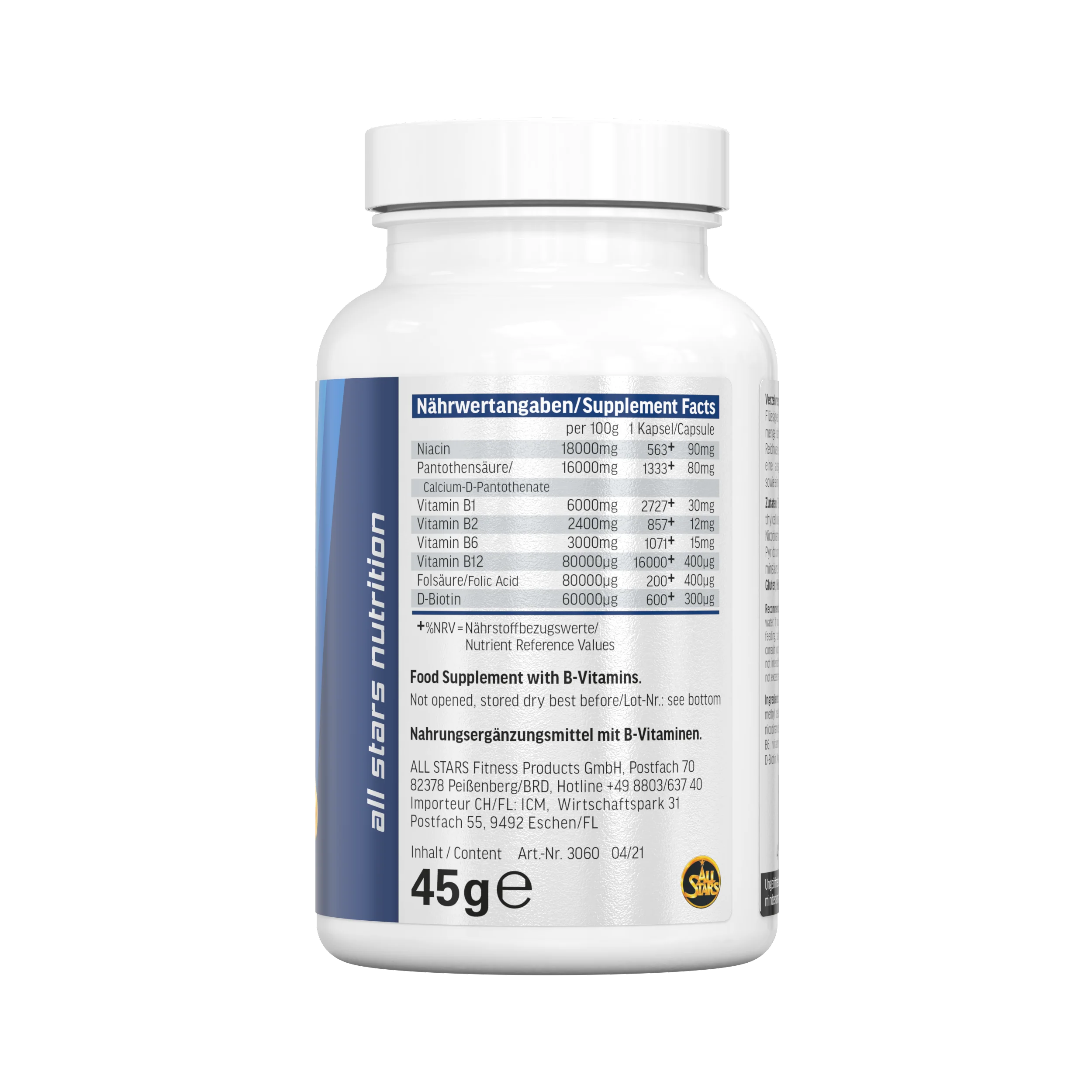 Vitamin B-Complex - 90 Kapseln - Image 9