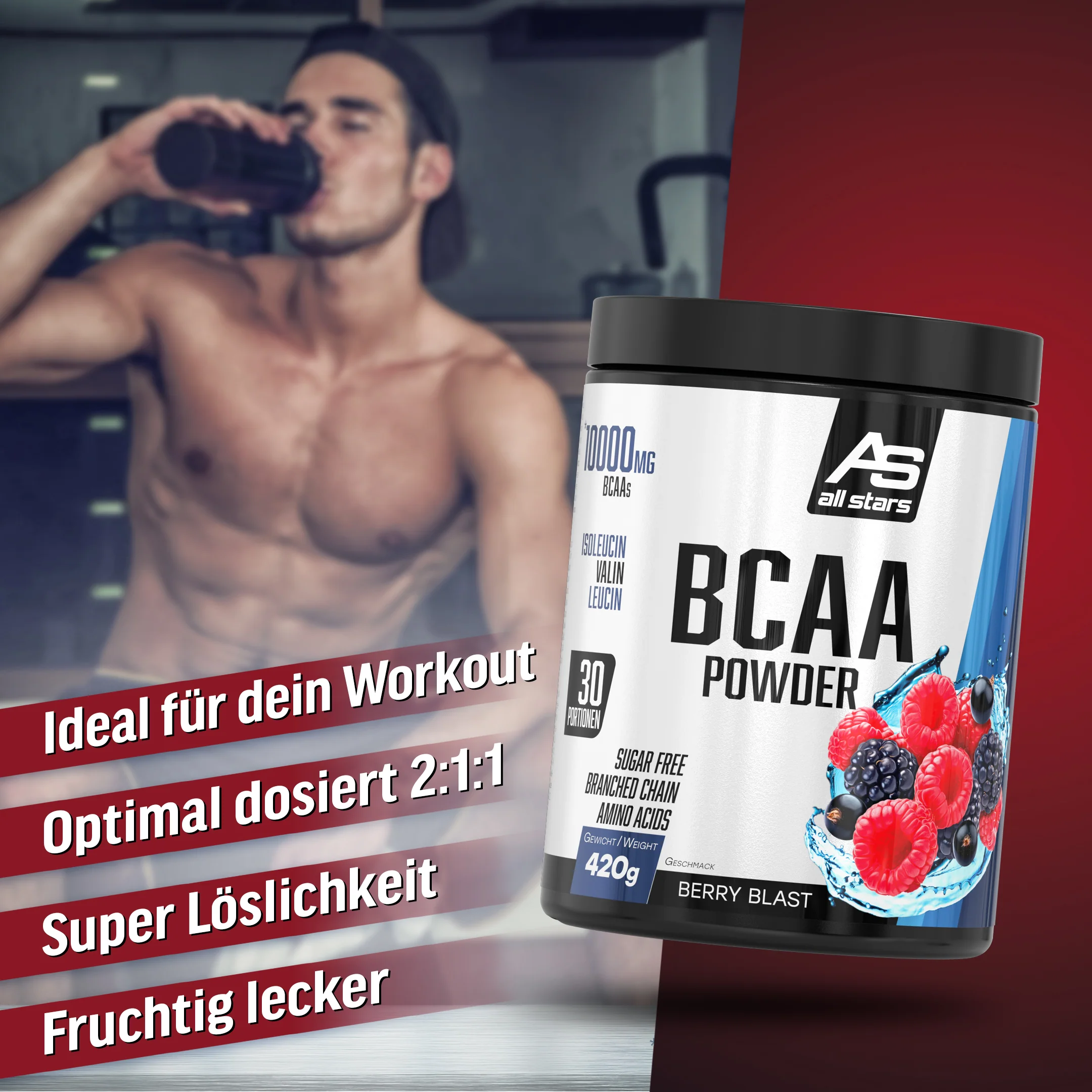 BCAA Powder - 420g Dose - Image 2