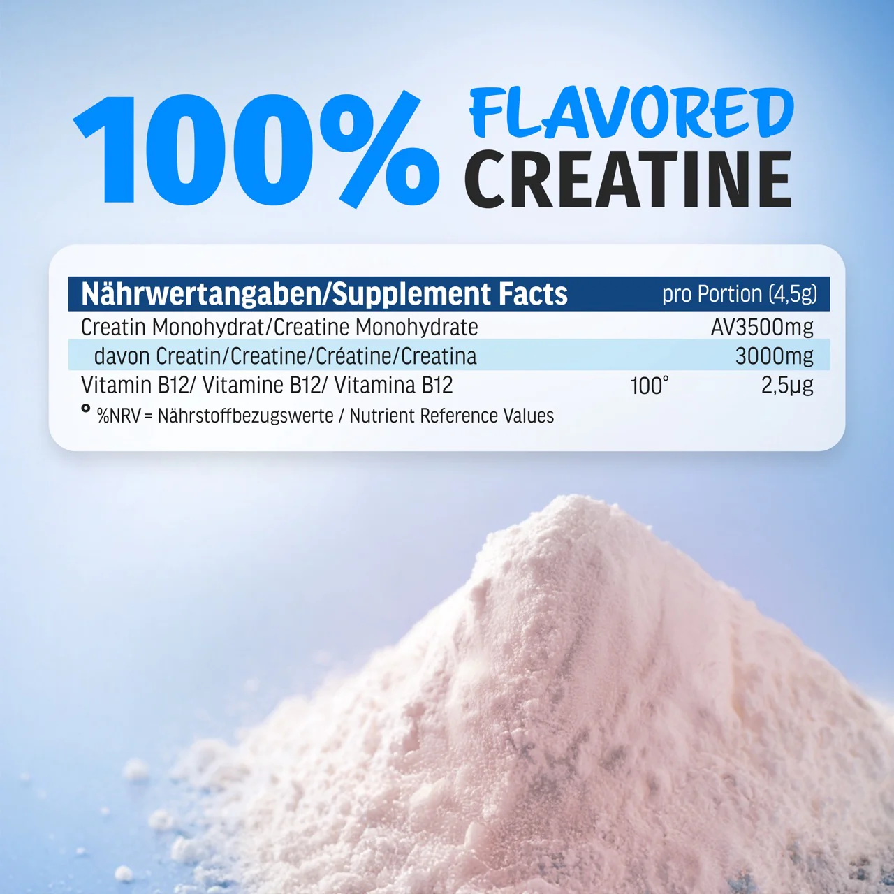 Creatine Flavored - 250g Dose - Image 7