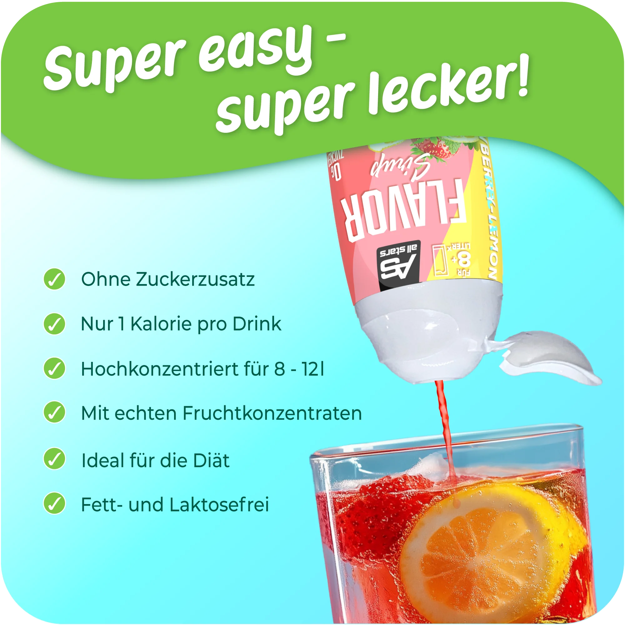 Flavor Getränkesirup - ohne Zucker - Image 2