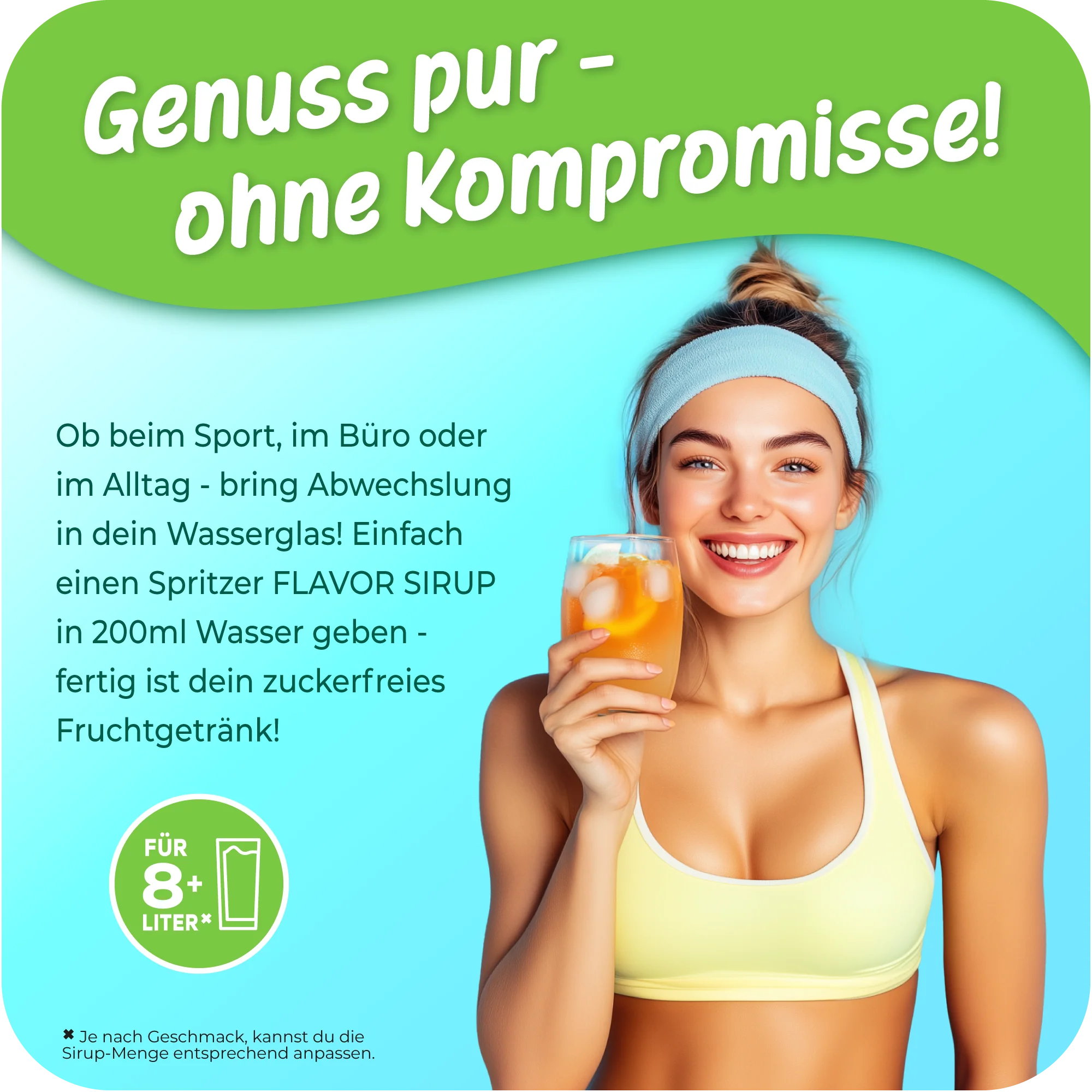 Flavor Getränkesirup - ohne Zucker - Image 9